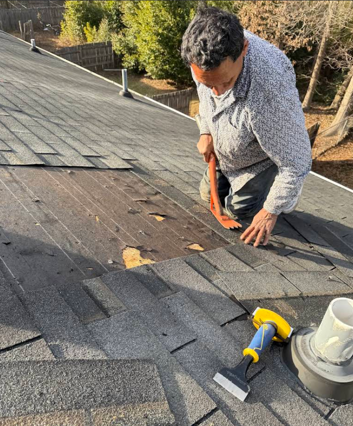 JR Professional team completing a roofing project